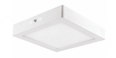 PLAFON SLIM LED QUADRADO SOBREPOR